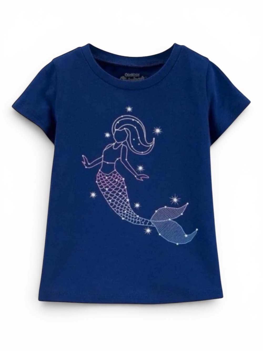 👚2/$10👗3/$12 OshKosh B’gosh Originals Mermaid Graphic Tee Girls Size 5
